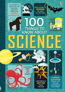 Познавательные книги: 100 things to know about science [Usborne]
