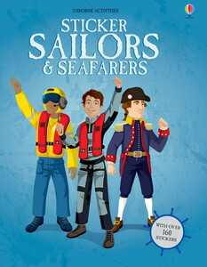 Книги для дітей: Sticker sailors and seafarers