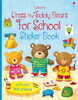 Dress the teddy bears for school sticker book