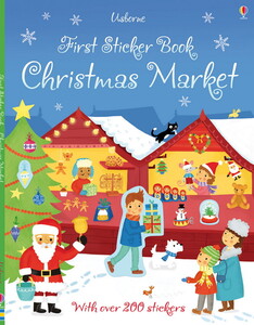 Новорічні книги: Christmas market [Usborne]