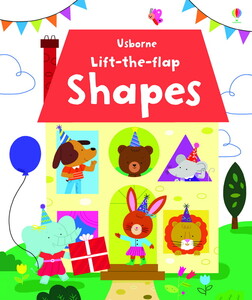Книги для детей: Lift-the-Flap Shapes [Usborne]