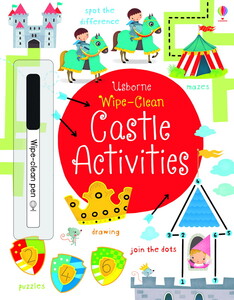 Книги для дітей: Wipe-clean Castle Activities