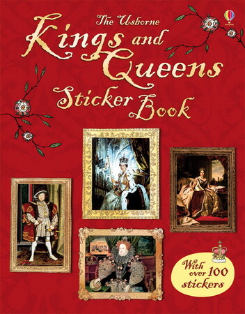 Для младшего школьного возраста: Kings and Queens Sticker Book