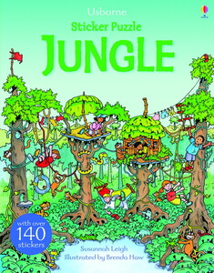 Творчество и досуг: Sticker Puzzle Jungle