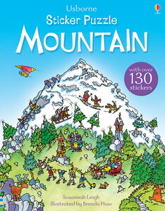 Альбомы с наклейками: Sticker Puzzle Mountain