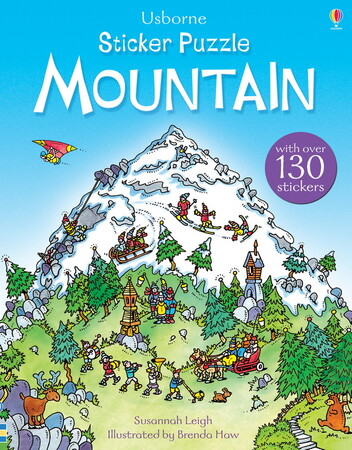Альбоми з наклейками: Sticker Puzzle Mountain