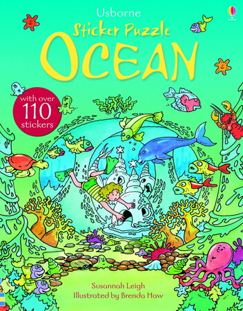 Альбоми з наклейками: Sticker Puzzle Ocean