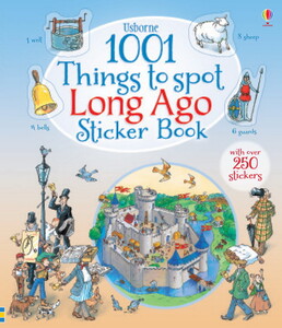 Творчество и досуг: 1001 Things to Spot Long Ago Sticker Book