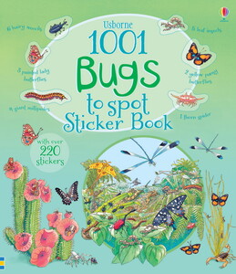 Альбомы с наклейками: 1001 Bugs to Spot Sticker Book