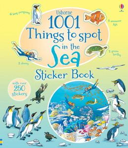 Альбомы с наклейками: 1001 Things to Spot in the Sea Sticker Book
