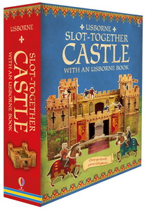 Книги для детей: Slot-together castle [Usborne]