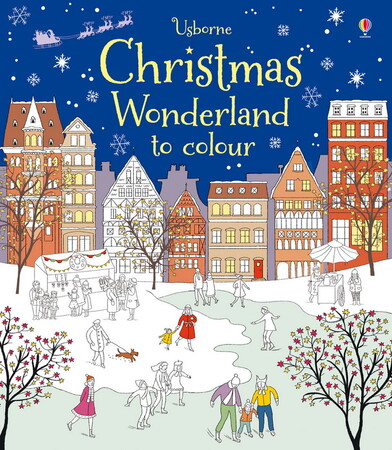 Книги для детей: Christmas Wonderland to Colour