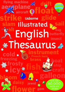 Книги з логічними завданнями: Illustrated English Thesaurus [Usborne]