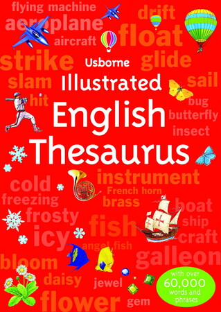 Для середнього шкільного віку: Illustrated English Thesaurus [Usborne]