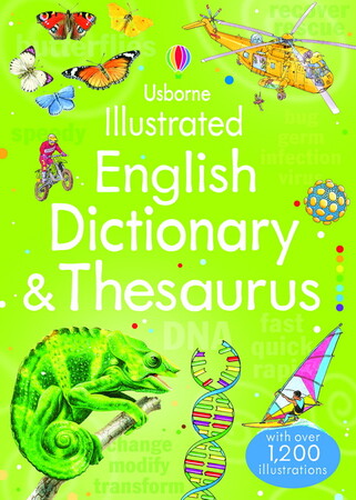 Для среднего школьного возраста: Illustrated English Dictionary & Thesaurus