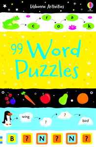Книги-пазлы: 99 Word Puzzles [Usborne]