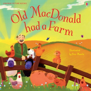 Книги про животных: Old MacDonald had a farm [Usborne]