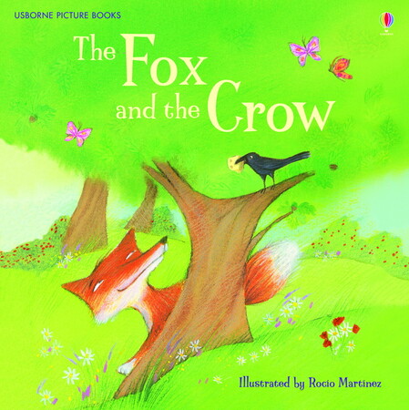 Книги для детей: The Fox and the Crow - Picture Book