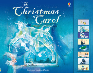 Книги для дітей: A Christmas Carol with sound panel
