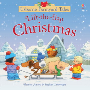 Книги для дітей: Farmyard Tales Lift the Flap Christmas