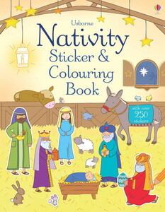 Альбомы с наклейками: Nativity Sticker and Colouring Book