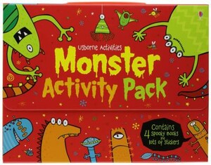 Книги с логическими заданиями: Monster Activity Pack [Usborne]
