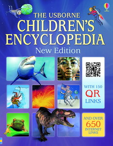 Тварини, рослини, природа: Children's encyclopedia with QR links (Твердая обложка) [Usborne]