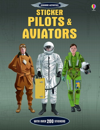 Для младшего школьного возраста: Sticker Pilots and Aviators