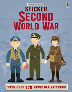 Книги для дітей: Sticker Second World War
