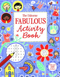 Книги для детей: The Usborne Fabulous Activity Book