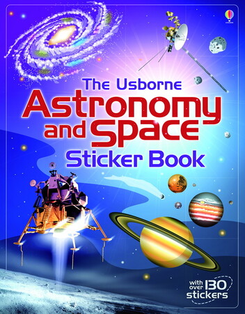 Для молодшого шкільного віку: Astronomy and Space Sticker Book