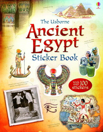 Для молодшого шкільного віку: Ancient Egypt Sticker Book
