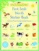 First Irish words sticker book