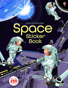 Альбомы с наклейками: Space Sticker Book