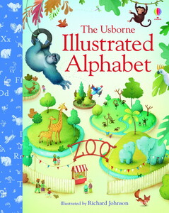 Книги для дітей: Illustrated Alphabet [Usborne]