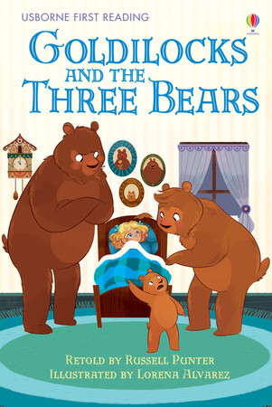 Художественные книги: Goldilocks and the Three Bears - First Reading Level 4
