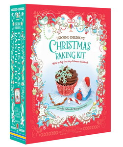 Новогодние книги: Children's Christmas baking kit [Usborne]