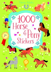 Альбомы с наклейками: 1000 Horse and Pony stickers