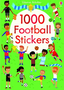 Книги для детей: 1000 Football Stickers [Usborne]