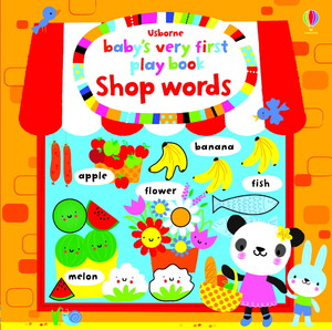 Книги для детей: Baby's Very First Play book Shop words
