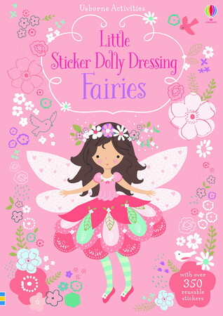 Альбомы с наклейками: Little Sticker Dolly Dressing Fairy [Usborne]