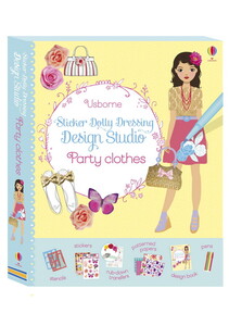 Творчество и досуг: Sticker Dolly Dressing Design Studio: Party Clothes