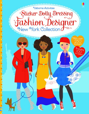 Альбоми з наклейками: Sticker Dolly Dressing Fashion Designer New York Collection
