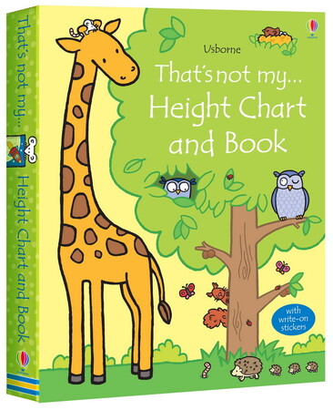 Для найменших: That’s not my… height chart and book [Usborne]