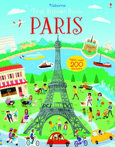 Книги для дітей: First Sticker Book Paris