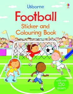 Творчество и досуг: Football Sticker and Colouring Book