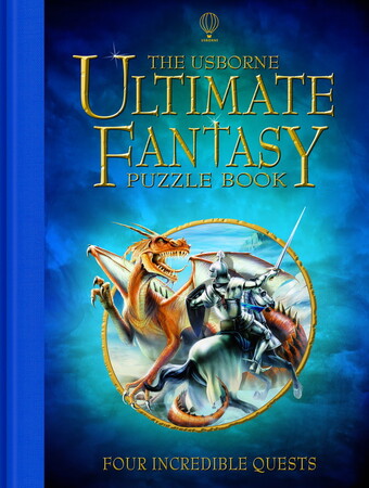 Для молодшого шкільного віку: Ultimate fantasy puzzle book