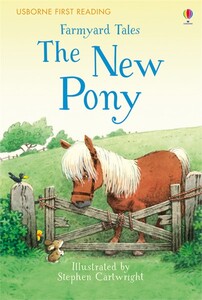 Книги про тварин: Farmyard Tales The New Pony [Usborne]