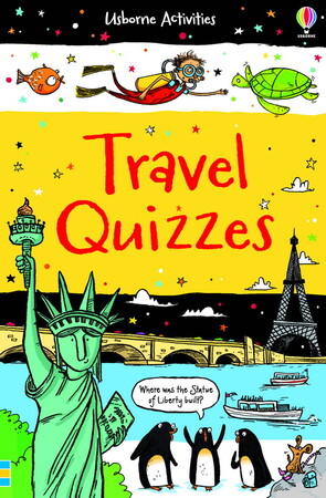 Книги с логическими заданиями: Travel Quizzes [Usborne]