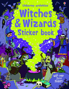 Альбоми з наклейками: Witches and Wizards Sticker Book